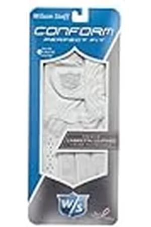 Wilson Staff Conform - Guantes de Golf para Hombre, tamaño XL, Color Blanco