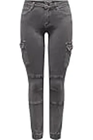 ONLY Onlmissouri Reg ANK Cargo Pnt Noos Pantalones, , 44W x 30L para Mujer