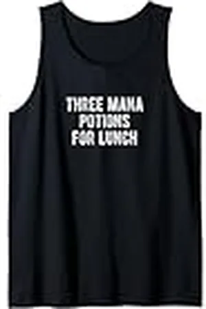 Fantasy Tres pociones de maná para el almuerzo Camiseta sin Mangas