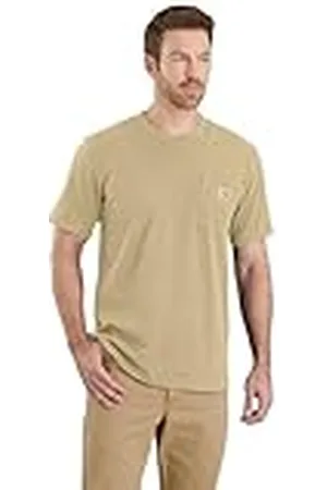 Carhartt Relaxed Fit Heavyweight Short-Sleeve K87 Pocket T-Shirt Camiseta Work Utility, , M para Hombre