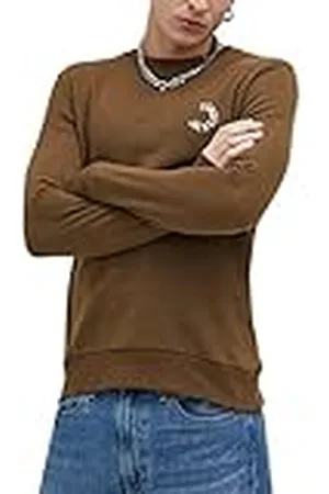 JACK & JONES Jcoblur Panel Sweat Crew Neck Fst Sudadera, , XL para Hombre