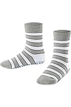 Falke Simple Stripes K Hp algodón puños en la suela 1 par, Calcetines para casa Unisex niños, , 39/42 EU
