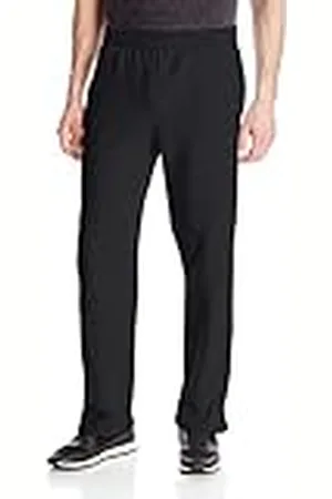 Fruit Of The Loom Pantalón Deportivo con Bolsillos de Forro Polar, Negro, Small para Hombre