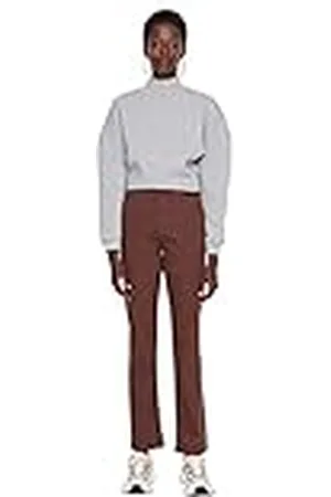 Trendyol Herren Hoher Bund Flared Jeans, , 36 De Las Mujeres