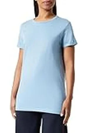 Jeep O102928-Q100 J Camiseta Oversize Mujer - Estampado Estampado Lateral Vertical - Mangas con Vueltas J23W Mujer XL