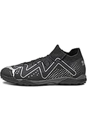 PUMA Future Match TT, Zapatillas de fútbol Hombre, Negro Plata, 46 EU