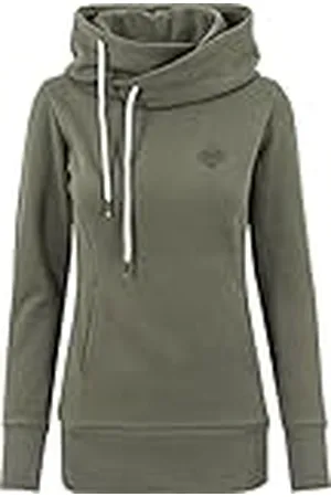 Urban classics Ladies Long Logopatch Hoody Sudadera Mujer, , S