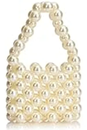 myMo Bolso de Mano, Clutch para Mujer, Color Blanco, Einheitsgröße