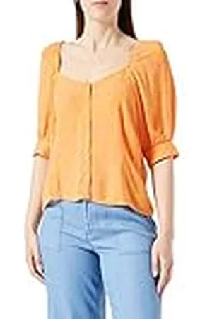 VERO MODA Vmmenny Wvn Ga-Camiseta 2/4 Blusas, , L para Mujer