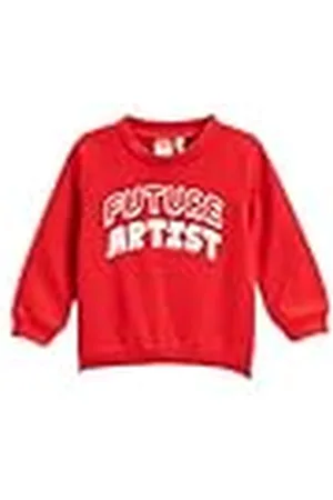 Koton Printed Sweatshirt Long Sleeve Crew Neck, Sudadera Niños Bebes,