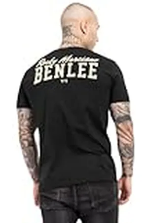 Benlee Rocky Marciano Kilaas Camiseta, Negro/Amarillo, XXL Hombres