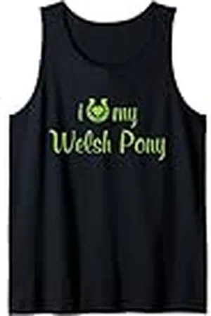 Hip Entrenador ecuestre I Love My Welsh Pony Horse Camiseta sin Mangas