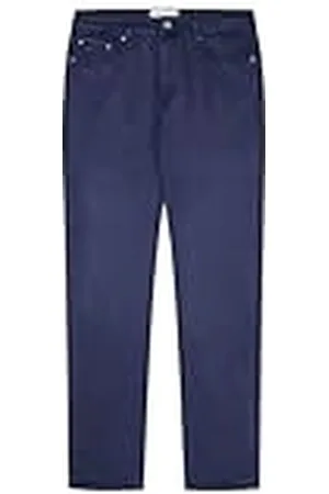 Springfield SPRINGFILED, Hombre, Pantalón 5 Bolsillos Color Slim Lavado, Dark Blue, 32