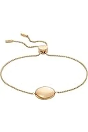 Skagen Pulsera de cadena para mujer de acero inoxidable en tono dorado, SKJ1775710