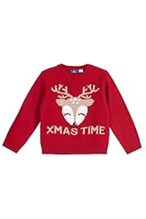 chicco Jerséis de Punto Navideños, Unisex niños, , 9 meses, Diseñado en Italia