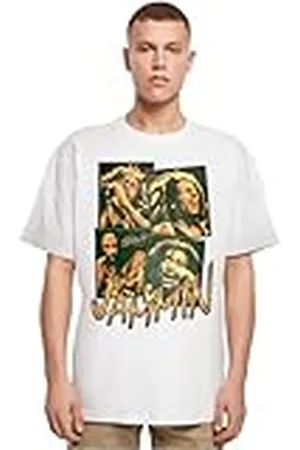 Merchcode Mc1100-bob Marley Jammin Live Oversize tee Camiseta, , 3XL Hombres