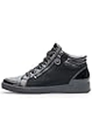ARA Roma, Zapatillas de Corte Medio Mujer, Negro 12 44499 37, 36.5 EU