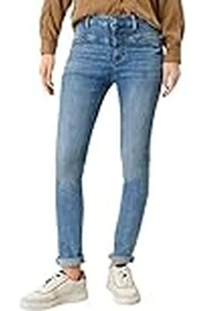 QS by s.Oliver 120.10.202.26.180.2110147 Izabell Skinny-Pantalones Largos, , 36W / 32L para Mujer