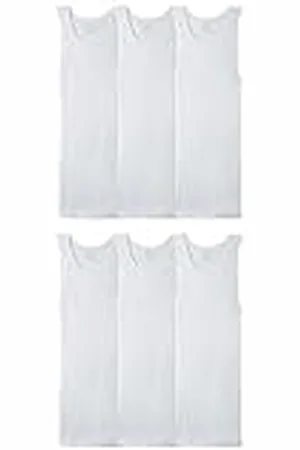 Fruit Of The Loom Camiseta para hombre - Blanco - X-Large