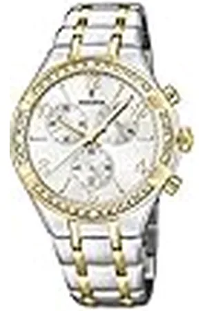 Festina Reloj Cronógrafo para Mujer de Cuarzo con Correa en Acero Inoxidable F20396/1