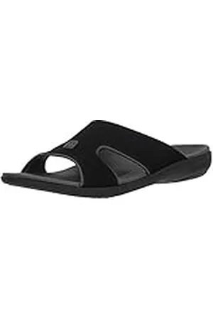 Spenco Kholo Plus Slide, Sandalias deslizantes Hombre, Estaño de Carbono, 46.5 EU