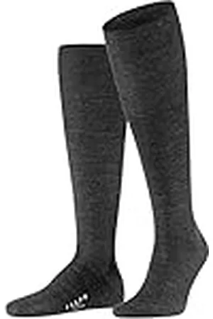 Falke Airport M Kh lana algodón lisos 1 par, Calcetines largos Hombre, , 39-40