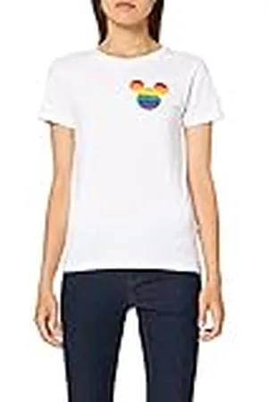 Disney Wodmickts134 Camiseta, , L para Mujer