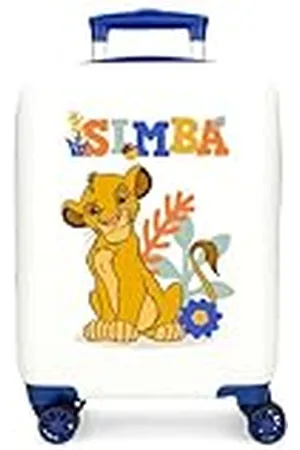 Disney Joumma Colors Maleta de Cabina Blanco 33x50x20 cms Rígida ABS Cierre de combinación Lateral 28,4L 2 kgs 4 Ruedas Dobles Equipaje Mano