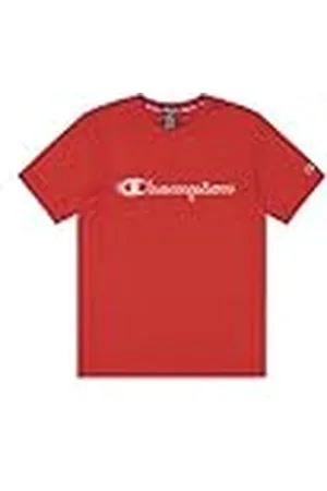 Champion Legacy Modern Sport (220381) -Train Micro Mesh Script Logo SS Crewneck Camiseta, , XXL para Hombre