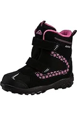 mc kinley McKINLEY Après-Stiefel Snowtime AQX Ise Jr, Botas de Nieve Unisex Niños, Negro (Black/Pink Light 904), 28 EU