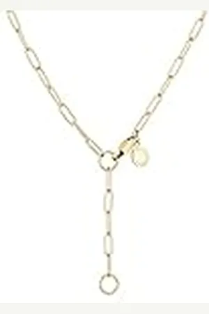 Cool Time Kids Collar infantil de acero inoxidable., 41 cm, Acero inoxidable, Sin piedras preciosas