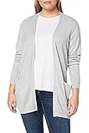 VILA Clothes Viril L/s Open Knit Cardigan-Noos, Chaqueta Punto Mujer, , 38 (Talla del Fabricante: Medium)