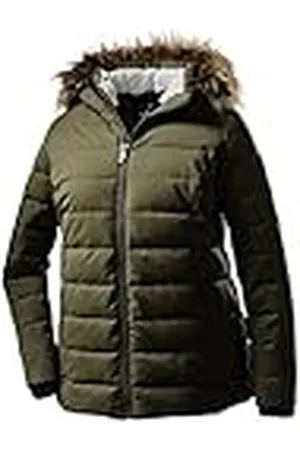 Stoy WMN Quilted Jckt E Chaqueta con Aspecto de plumón y Capucha Desmontable, Mujer, , 44