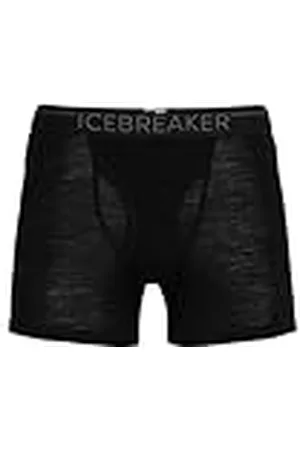 Icebreaker Mens 175 Everyday Boxers W Fly Calzoncillos, Hombre, Black, XXL