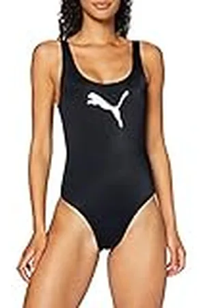 PUMA Swimsuit 1000 Traje de baño, Negro , S Mujer