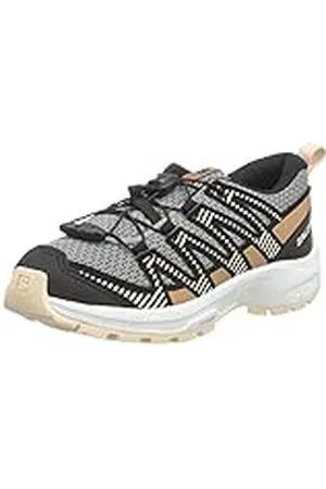 Salomon XA Pro V8 Zapatillas de Exterior para Niños, Ajuste preciso, Agarre en todo tipo de terrenos, Look deportivo, Monument, 34