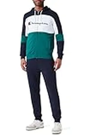 Champion Legacy Icons Sweatsuits-Light Powerblend Terry Hooded Full-Zip Chándal Deportivo, , S Hombres