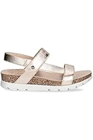 Panama Jack Selma Shine, Sandalia Plana Mujer, , 37 EU