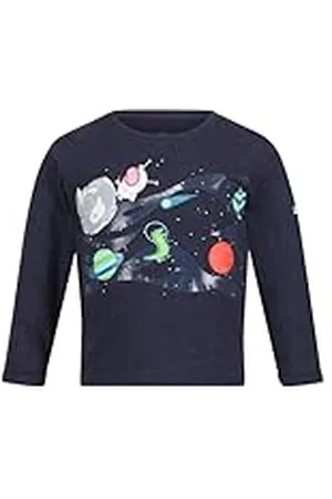 Regatta Camiseta de manga larga Coolweave con estampado gráfico de Peppa para niños