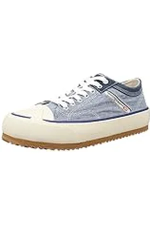 Diesel Principia, Zapatillas Deportivas Hombre, Light Blue/Vintage Indigo-H8955, 43 EU