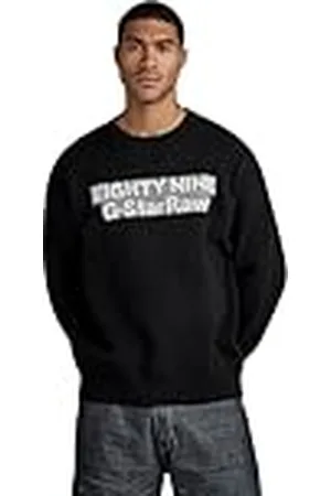 G-Star Para Hombre Jersey Graphic Loose Knitted, , M