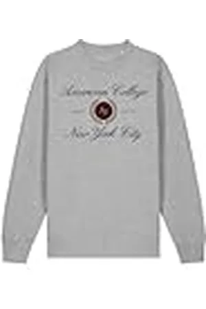American College Set de 2 Piezzas, Sudadera Y Pantalon, SweatShirt + Pant, Casual, Deportivos, Lote de 2, Ropa Niños, Unisex, Niño, Niña, Modelo ACS25SET2 GREY 12 Años