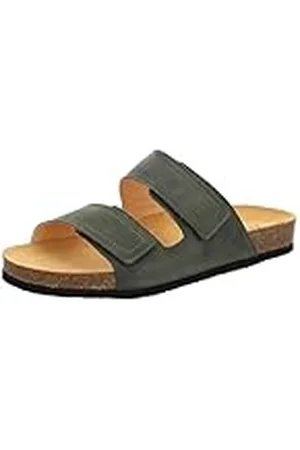 Think! Wolfi-Sandalias sostenibles curvadas sin Cromo, Pantuflas Hombre, , 45 EU