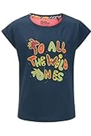 Jack Wolfskin Villi T G Camiseta de Manga Corta, Niñas, , 4 años