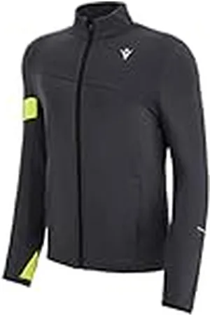 macron Run Fcc Amos 3D Stretch Full Zip Sweater Man Mgry/Nyel Sudadera Running, , S Hombres