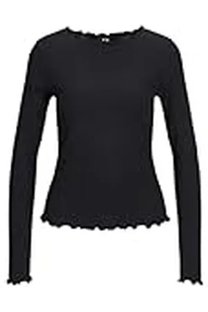JJXX Jxhayden Str LS tee Jrs Camiseta de Manga Larga, , S para Mujer
