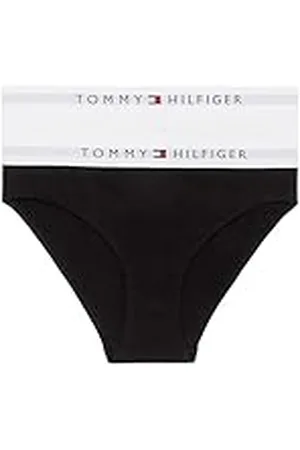 Tommy Hilfiger Niña Pack de 2 braguitas Ropa interior, , 4-5 Años