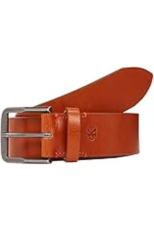 Calvin Klein Cinturón de Piel para Hombre Classic Flat, , 130 cm