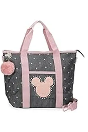 Disney Mickey Studs Equipaje- Bolsa de Mensajero, Mujer