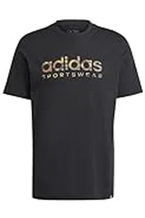 adidas Hombre Camo Linear Graphic tee, , M Tall